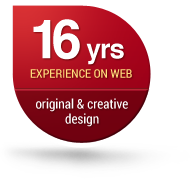 16 Years Experience on Web, Original and Creative Design