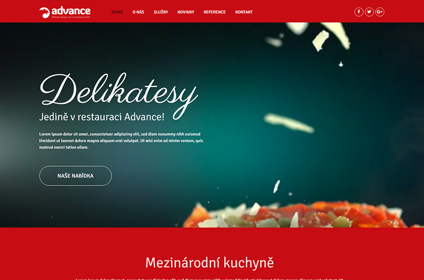 Advance restaurant