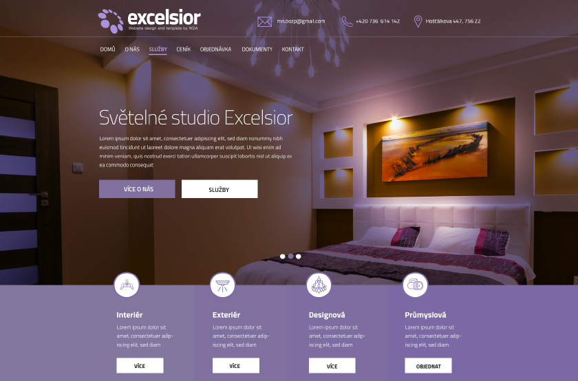 Světelné studio Excelsior