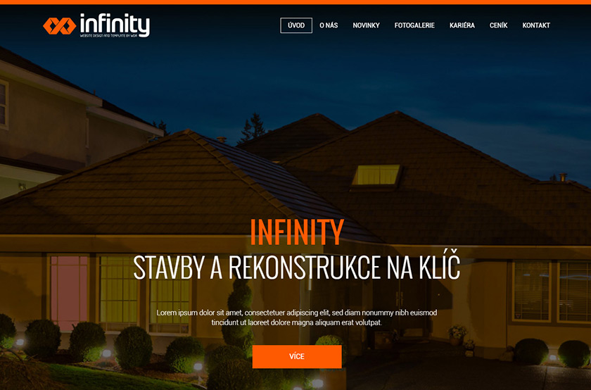 Stavby a rekonstrukce Infinity