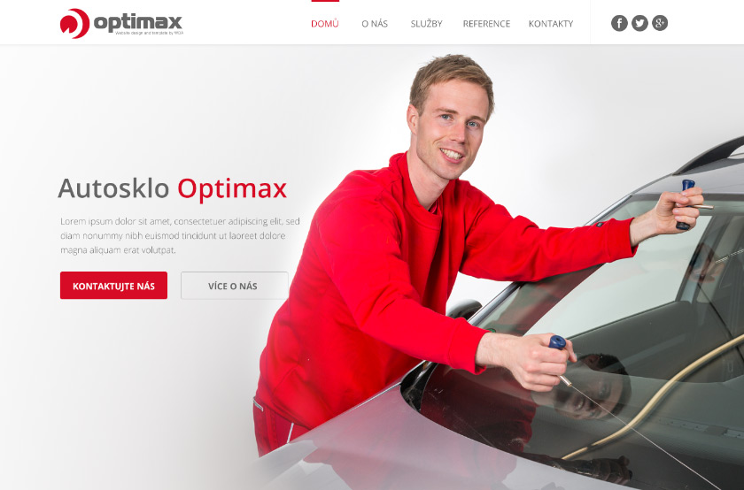 Autosklo Optimax